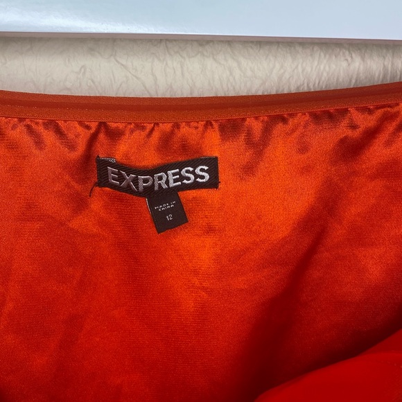 Express Orange Strapless Romper Size 12 - Picture 6 of 6